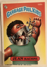 Jean Machine Garbage Pail Kids trading card Vintage 1986 - $2.97