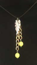 Ephemeral Upcycled Pendant Necklace (19.66) - $20.00