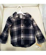 Carter&#39;s Boys&#39; &quot;Mini Blues&quot; Button-Front Shirt 12 MONTHS NWT - $15.62 CAD