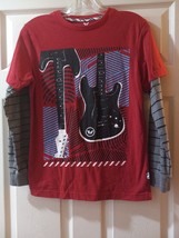 Shaun White Boys Juniors Long Sleeve Shirt Size Large Guitars Music - £7.05 GBP