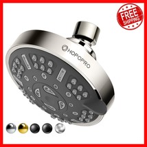 9 Spray Modes Shower Head in Brushed Nickel - NBC Recommended - $37.82