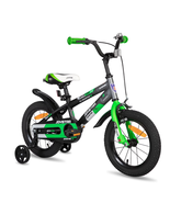New Berry Kids Bike, Ages 3-10, 12-20 Inch with Training Wheels, Green - €170,41 EUR