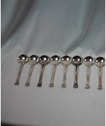 8 Soup Spoons R.O. CO A1 Silverplated Monogrammed &quot;W&quot; International Silv... - €20,68 EUR