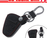 Leather Remote Car Key Fob Cover Holder Protector For Jeep Chrysler Dodg... - £15.84 GBP