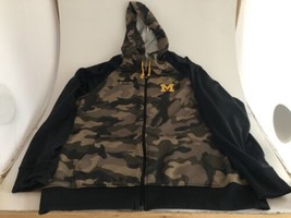 COLUMBIA Zip Hoodie Camo University Of Michigan Wolverines Sz XXL - £17.80 GBP