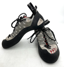 La Sportiva Women&#39;s 10QTU Tarantulace Rock Climbing Shoes - Gray/Red 6.5 - $47.45 CAD