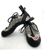 La Sportiva Women&#39;s 10QTU Tarantulace Rock Climbing Shoes - Gray/Red 6.5 - $47.09 CAD