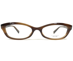 Oliver Peoples Eyeglasses Frames Marceau SYC Clear Brown Sycamore Horn 51-18-138 - £40.25 GBP