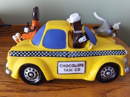 Hershey&#39;s Advertising Vinyl Chocolate Taxi Co. Bank Hershey Kisses Ad Figure - £11.98 GBP