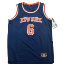 Fanatics Kristaps Porzingis New York Knicks Boys Jersey Youth Size Large Blue - £27.89 GBP