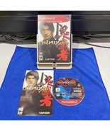 Onimusha Warlords Black Label CIB With Manual PS2 Sony PlayStation 2 Tested - £6.99 GBP