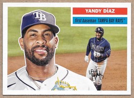 2023 Topps Archives #68 Yandy Díaz Tampa Bay Rays - £1.55 GBP