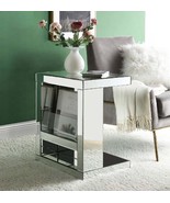 Dominic Rectangular Accent Table, Mirrored - $329.65 CAD