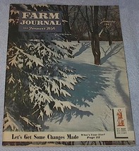 Farm Journal Farmers Wife Magazine January 1945 - £5.50 GBP