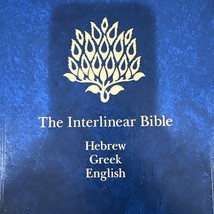 The Interlinear Bible: Hebrew-Greek-English. (English, Hebrew Greek) Old/New - $42.08