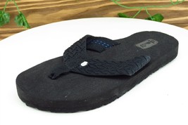 Teva Sz 5 M Black Flip Flop Fabric Women Sandals - £15.60 GBP
