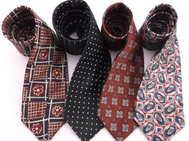SET OF 4 TIES RENE GEORGE MADISON COLLECTION BY DANBURY AND ST. MICHAEL ... - $14.99