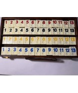Pressman Rummykub Rummy Game 104 Replacement Tiles TILES ONLY Not Complete - £9.83 GBP
