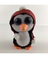 Ty Beanie Boos Gale Penguin 6&quot; Plush Bean Bag Stuffed Sparkle Holiday To... - $21.59 CAD