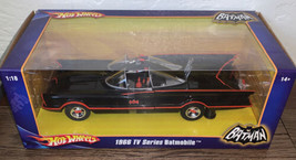 2007 Hot Wheels 1966 Classic Tv Series Batmobile 1:18 Die Cast Car Dc Mattel New - $128.69