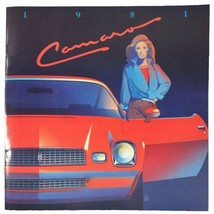 Original 1981 Chevrolet Camaro Sales Brochure 12 Pages Vintage Z28 80s Retro - $3.56