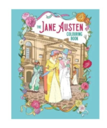 Jane Austen Adult Paperback Coloring Book, 11x9&quot; Inches, 128 Pages - £7.95 GBP