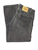 VTG 90’s Levis Mens Jean 550 Relaxed Fit Black 36x30 Denim USA (actual 33x27) - £30.79 GBP