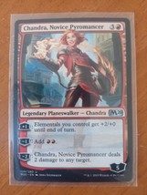 Chandra Novice Pyromancer Magic The Gathering Core Set 2021 Planeswalker... - $2.47
