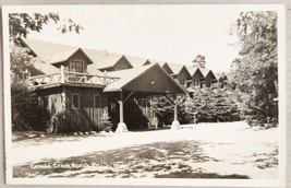 Canada Creek Ranch Atlanta,Michigan Real Photo Postcard RPPC Posted 1952 - $19.78