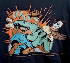 Freddy vs. Jason T-Shirt XL Horror Killer Slasher Voorhees Krueger Smack... - $18.00
