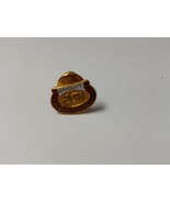 Vtg ASI Graduate Gold Tone Enamel Lapel Pin Tie Tack Advanced Schools Inc - $231.50 MXN