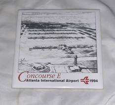 Vintage Delta Airlines Concourse E Atlanta International Airport COASTER... - $277.13 MXN
