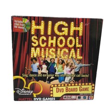 Disney High School Musical DVD Board Game Mattel 2006 Complete - $22.66