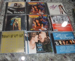Lot of 9 Motion Picture Music Albums--CDs--Dirty Dancing, Forrest Gump... - £9.59 GBP