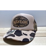 Vintage Waylon Jennings Hat Hunting Trucker Hat snapback Camouflage Conc... - €12,03 EUR