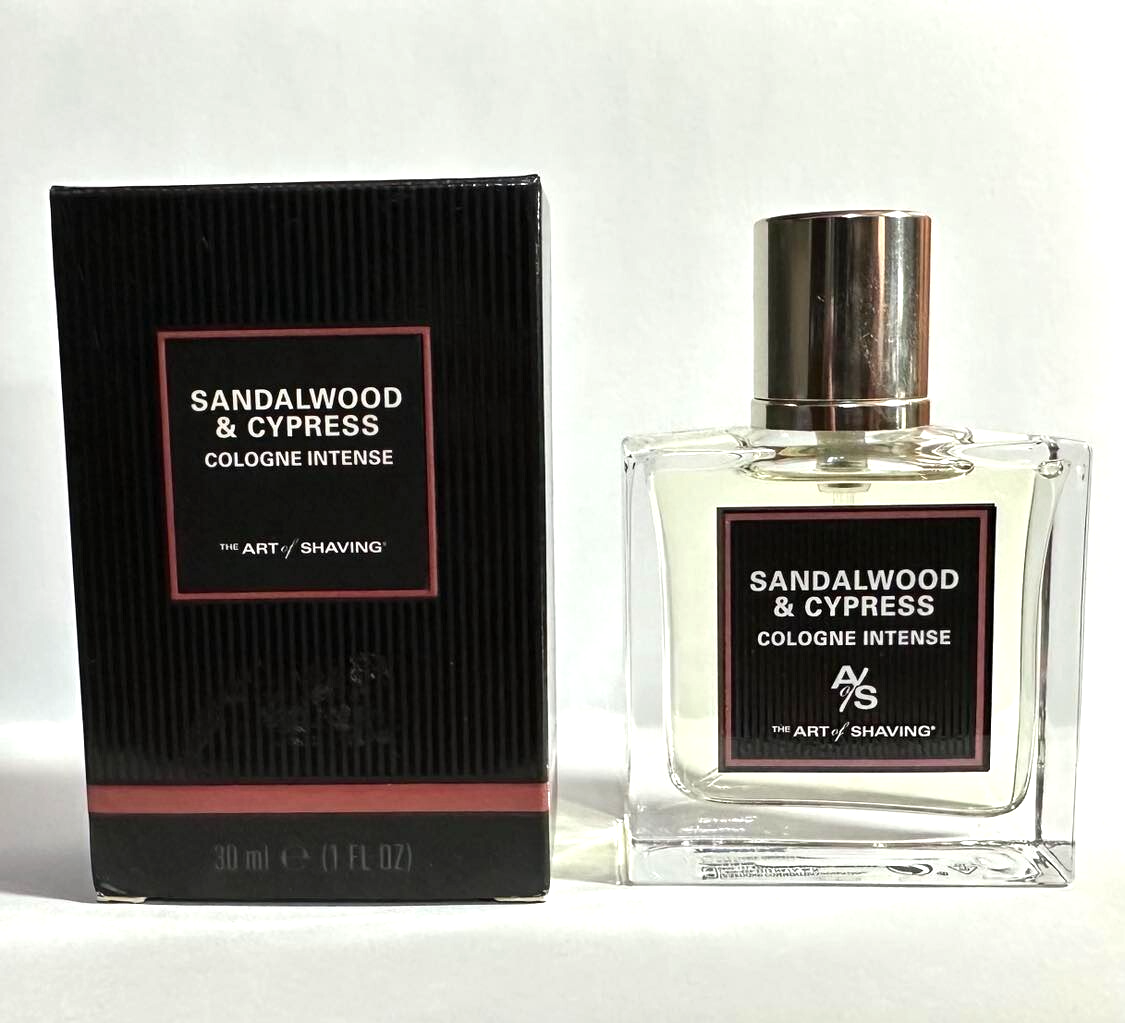 The Art of Shaving Sandalwood &amp; Cypress Cologne Intense  1 fl oz 30ml Sp... - $148.49