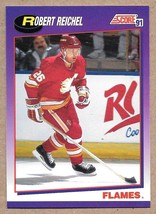 1991-92 Score American #263 Robert Reichel Calgary Flames - $1.49