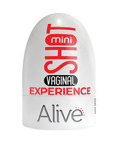 Alive Experience Vaginal Mini Shot Masturbator - Flesh - £6.98 GBP