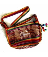 Vtg Handmade Peru Shoulder Bag Peruvian Andean South American Souvenir R... - £33.11 GBP