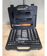 Craftsman 90* Piece Standard/Metric 1/4 3/8 Ratchet Wrench Set 33296 INC... - £52.88 GBP