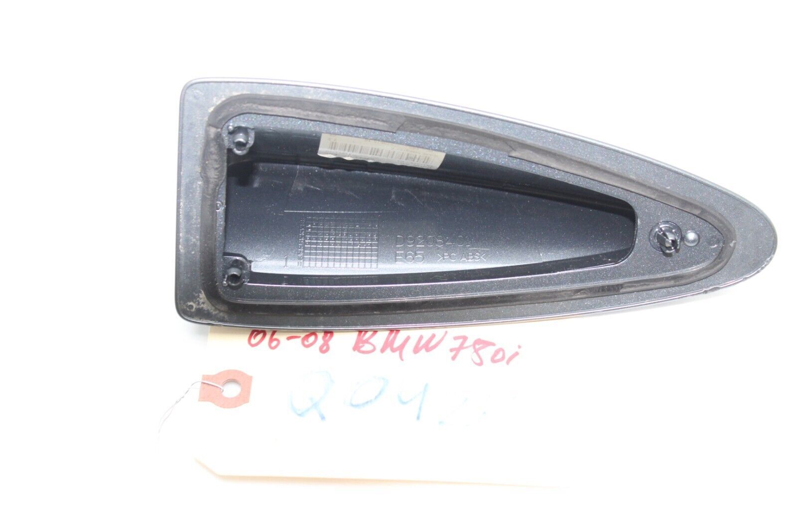 06-08 BMW E65/E66 750I STEERING WHEEL ROOF SHARK FIN ANTENNA COVER TRIM ... - $51.59