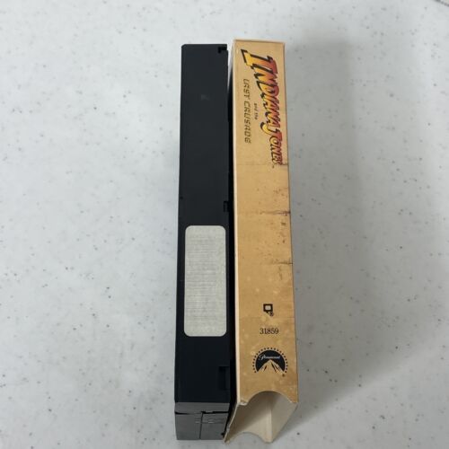 Indiana Jones and the Last Crusade VHS 1989 Vintage Video Tape Item image 7