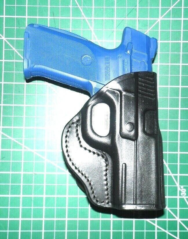 Tagua PD3-350 RH Black Leather Paddle Holster for Ruger SR9 SR40 9E - $37.36