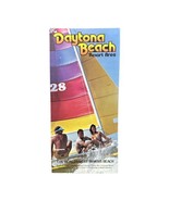 Vintage Daytona Beach Florida Resort Area Vacation Travel Brochure Pamph... - $9.89