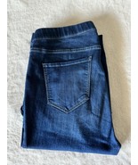 Pull On Women’s Dark Wash Jeggings With Flare Cut Size 2XL - $335.52 MXN