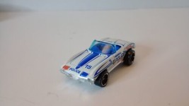 Hot Wheels &#39;65 Corvette Chevy White Police K-9 Unit 1:64 Scale 2012 - £4.74 GBP