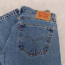 Levi&#39;s 505 Blue Jeans 31x30 Medium Wash Straight Leg - $32.95