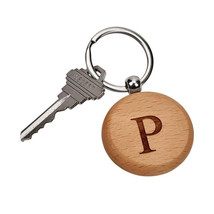 Creative Gifts 1.75 in. Round Wood Key Chain - $25.12