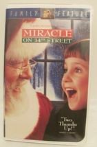 VHS Miracle on 34th Street (VHS, 1995, Clamshell) - £8.67 GBP