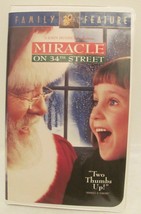 VHS Miracle on 34th Street (VHS, 1995, Clamshell) - £8.68 GBP